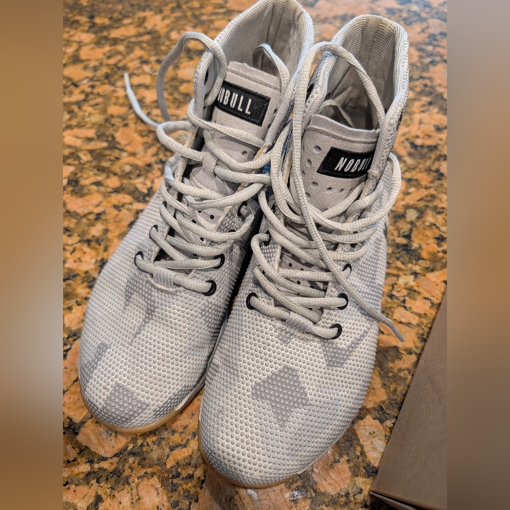 NOBULL Outwork High-Top in an Arctic Camo colorway
